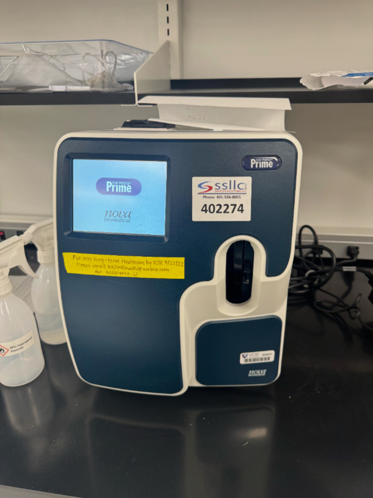Image of Nova Biomedical Stat Profile Prime Critical Care Blood Gas Analyzer